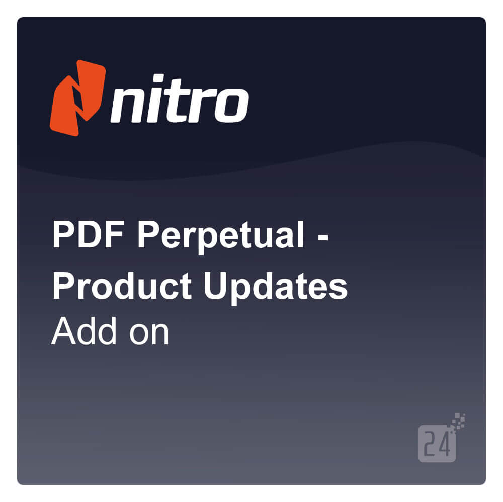 PDF Perpetual - Product Updates 1Y  - Add on for new licences only