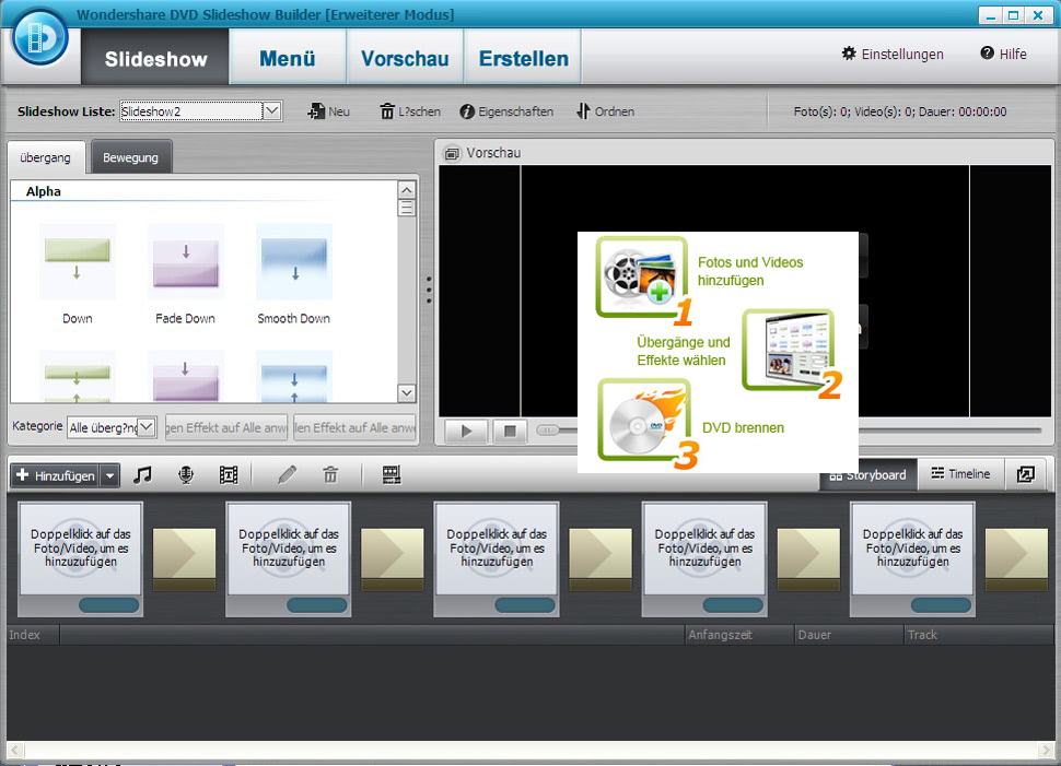 Wondershare DVD Slideshow Builder HD-Video Deluxe
