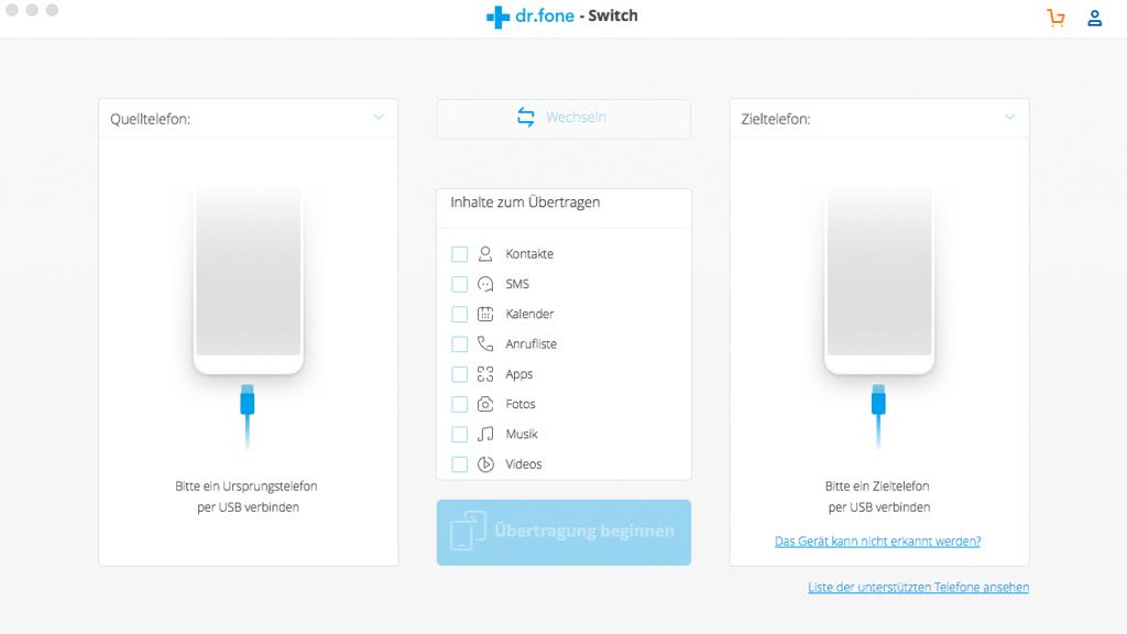 Wondershare Dr. Fone für iOS Toolkit (1 Jahr / 5 Geräte) - Mac