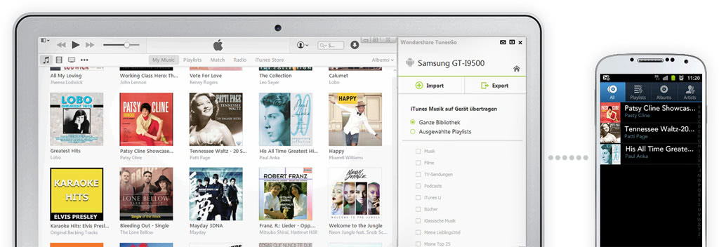 Wondershare TunesGo (Mac) - Android
