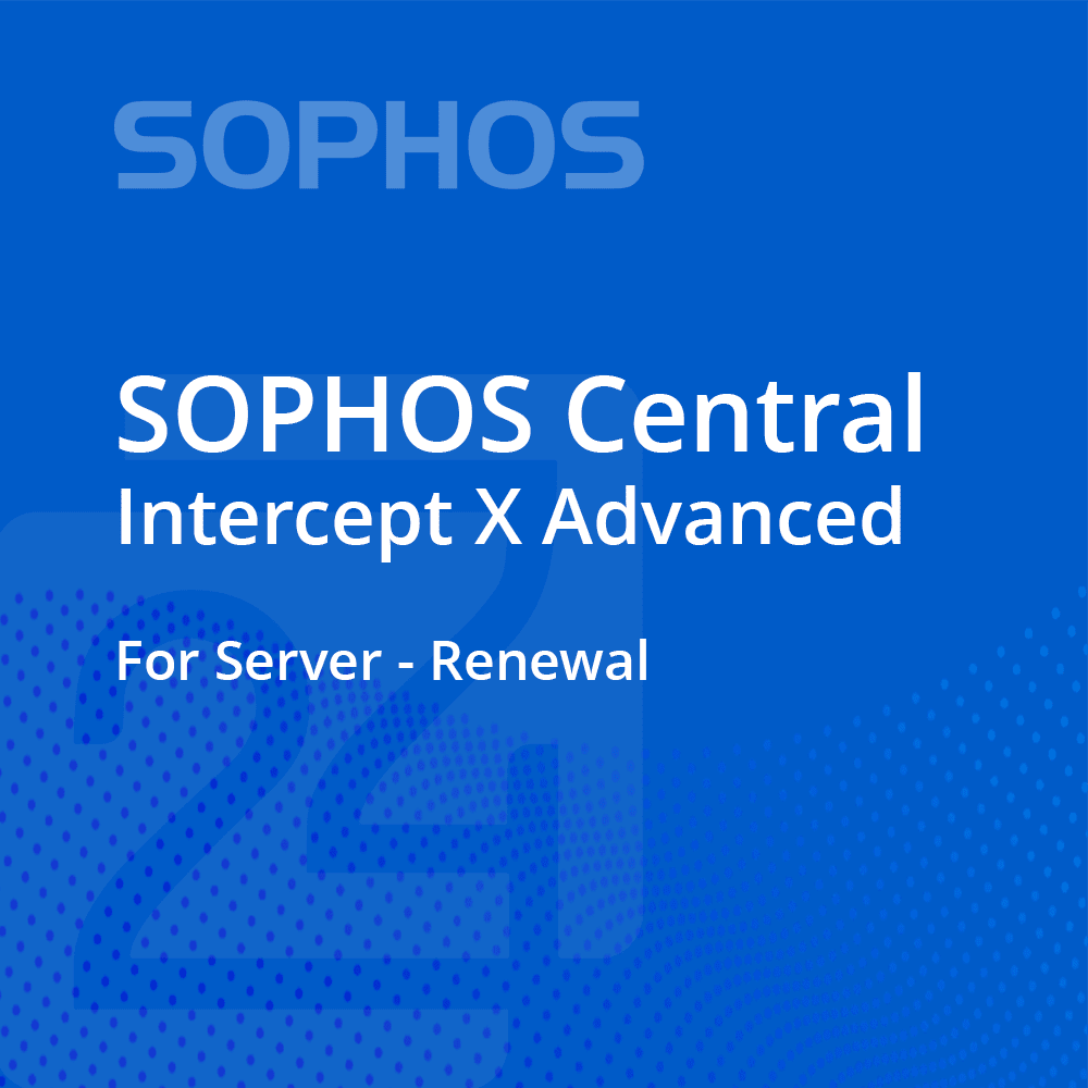 SOPHOS Central Intercept X Advanced for Server - Renewal