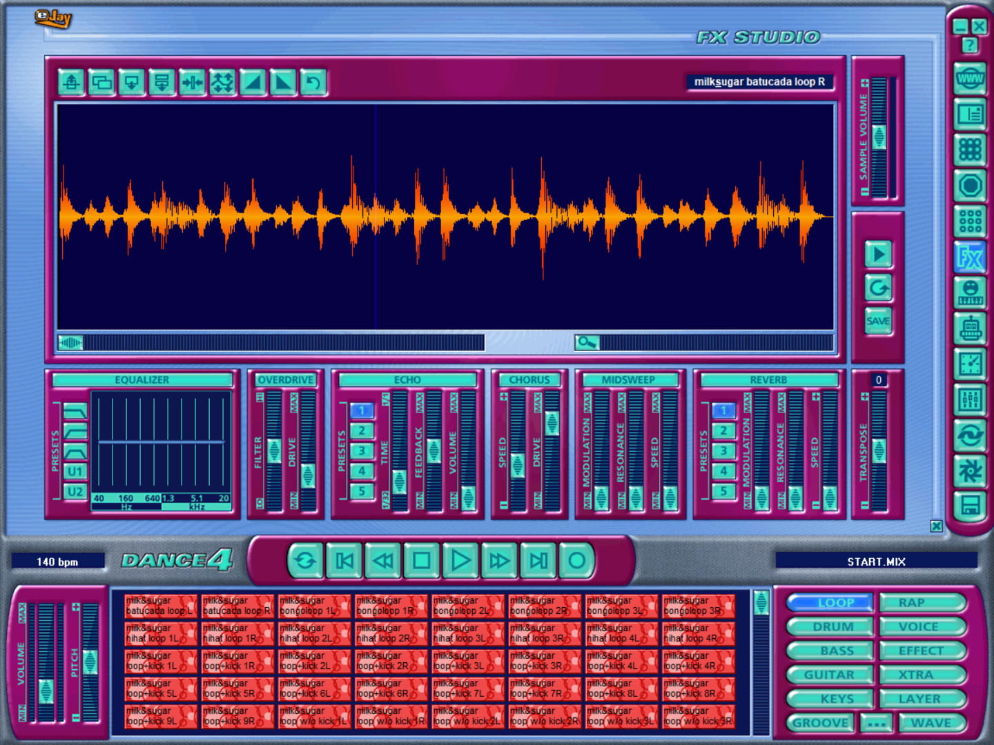 eJay Dance 4 Club Machine
