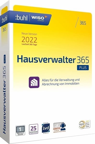 WISO Hausverwalter 365 Plus (Version 2026)