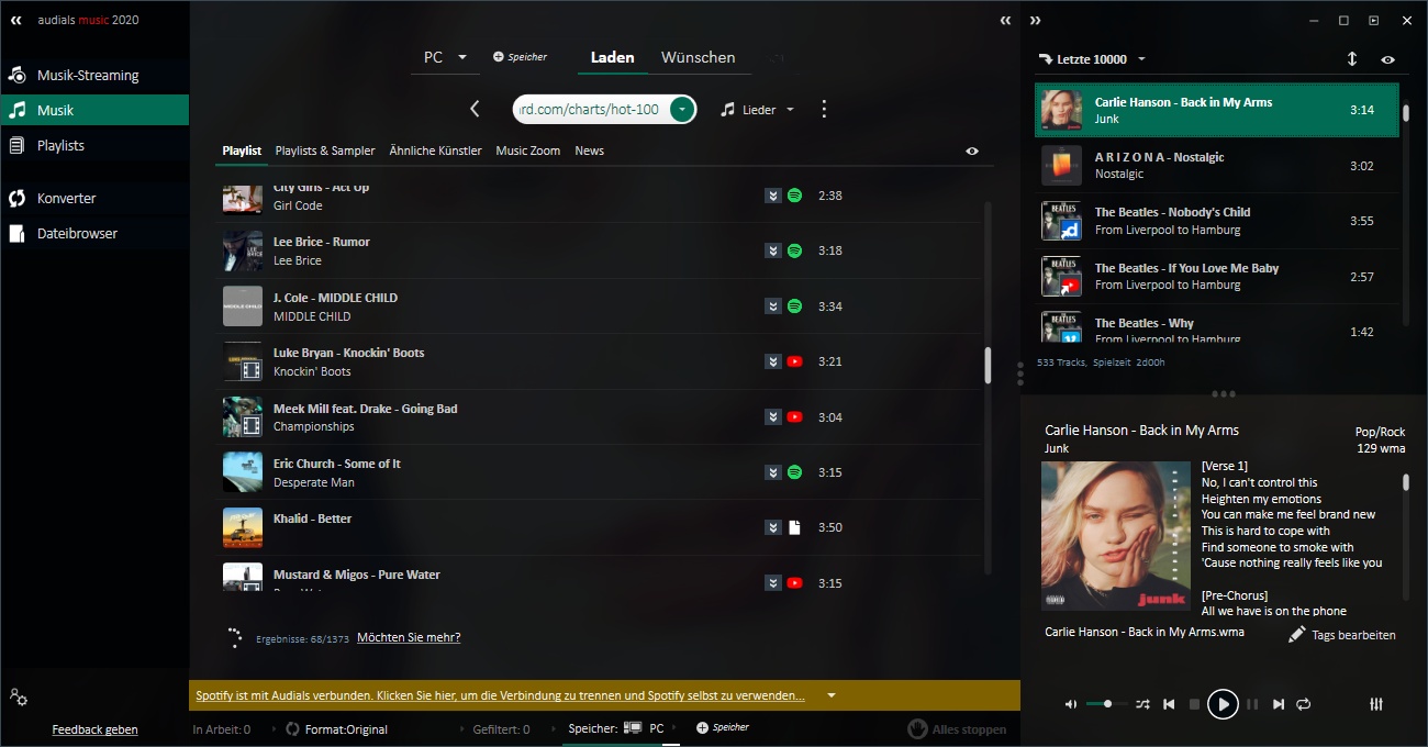 Audials Music 2020, Download