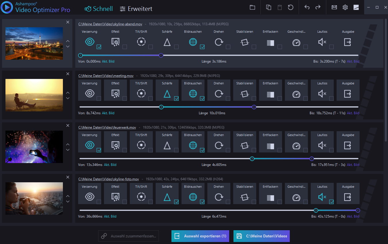 Ashampoo Video Optimizer Pro