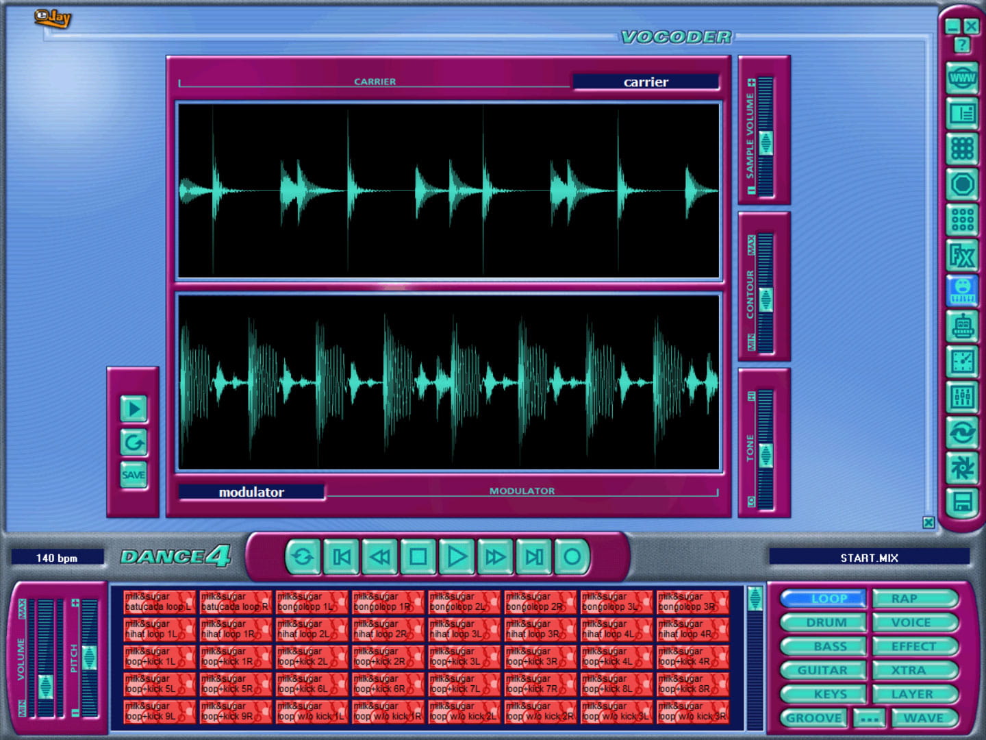 eJay Dance 4 Club Machine