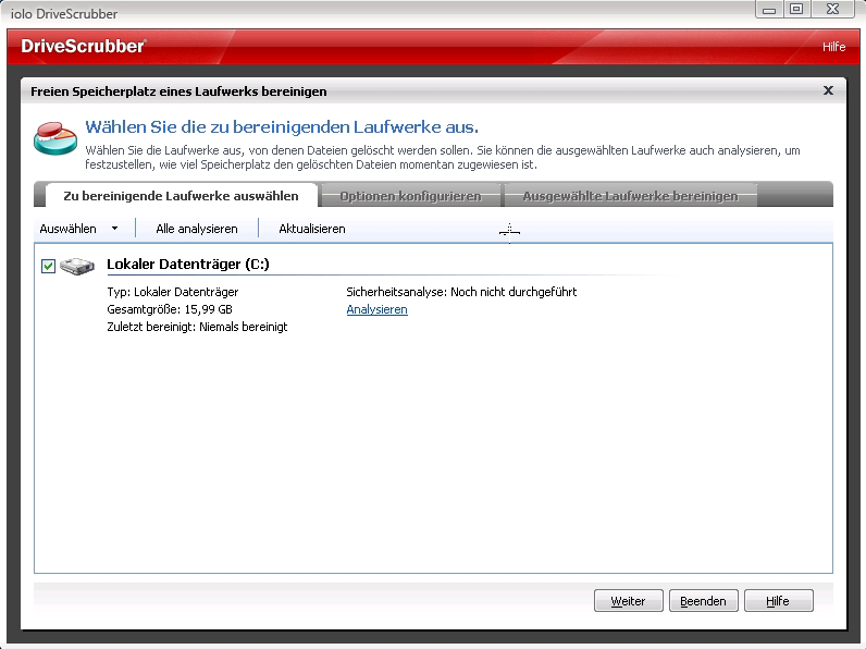 IOLO Drive Scrubber Da­ten­ver­nich­ter Voll­ver­si­on Download