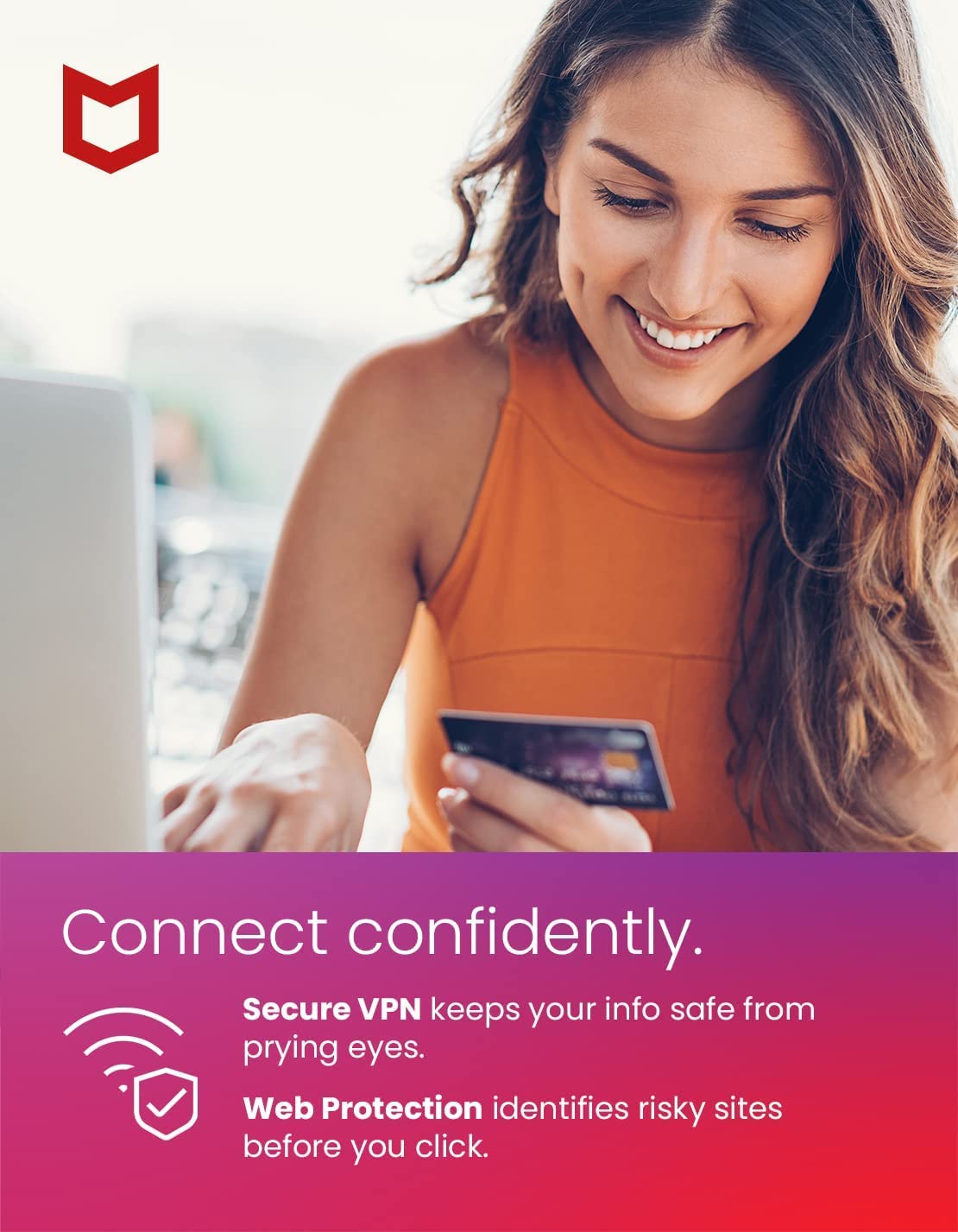 McAfee Total Protection with Safe Connect VPN 2024