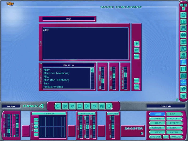 eJay Dance 4 Club Machine