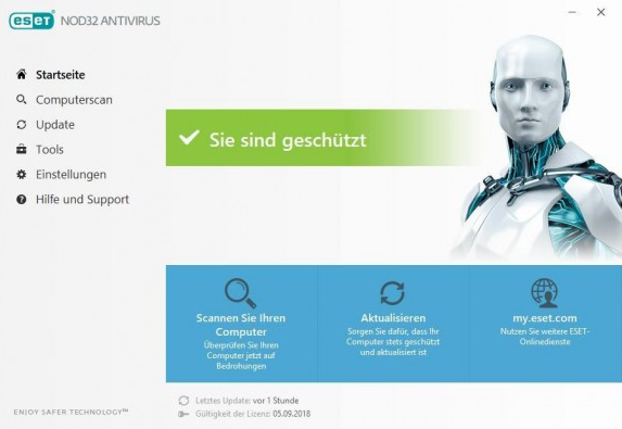 Eset Nod32 Antivirus Screenshot