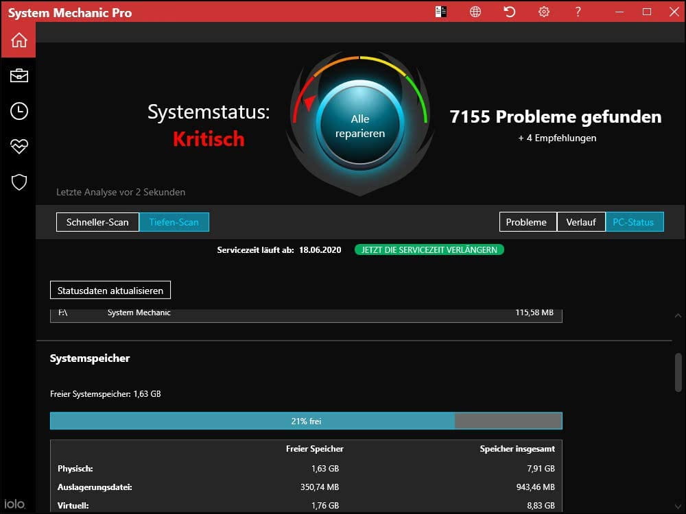 iolo System Mechanic 2021 Professional