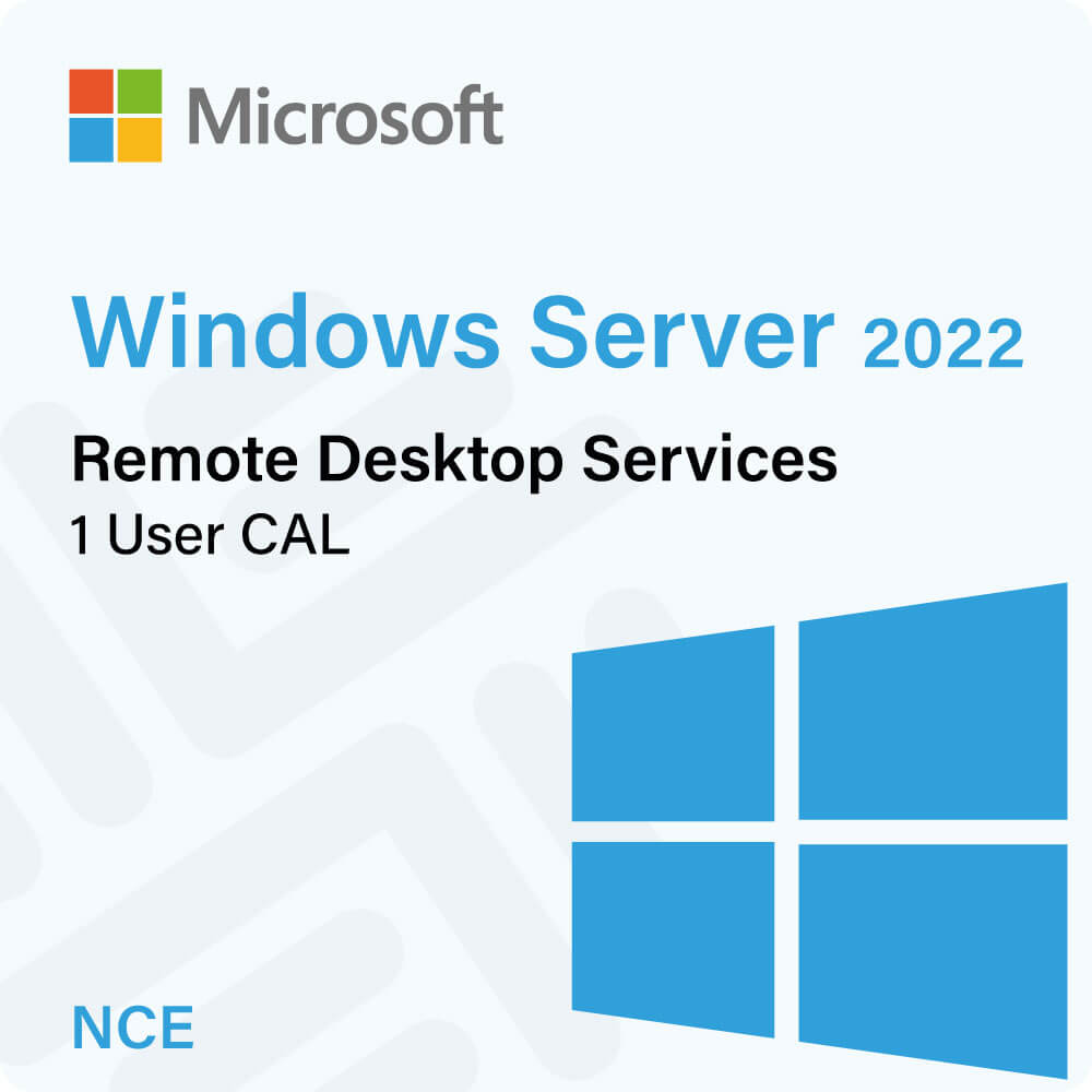 Windows Server 2022 Remote Desktop Services - 1 User CAL (NCE)