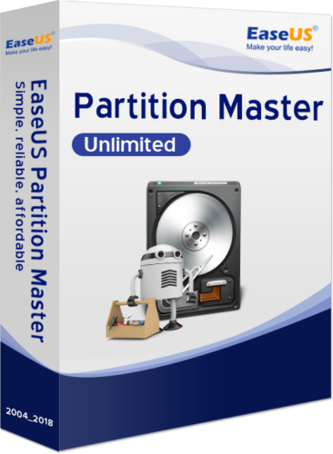 EaseUS Partition Master Unlimited 17