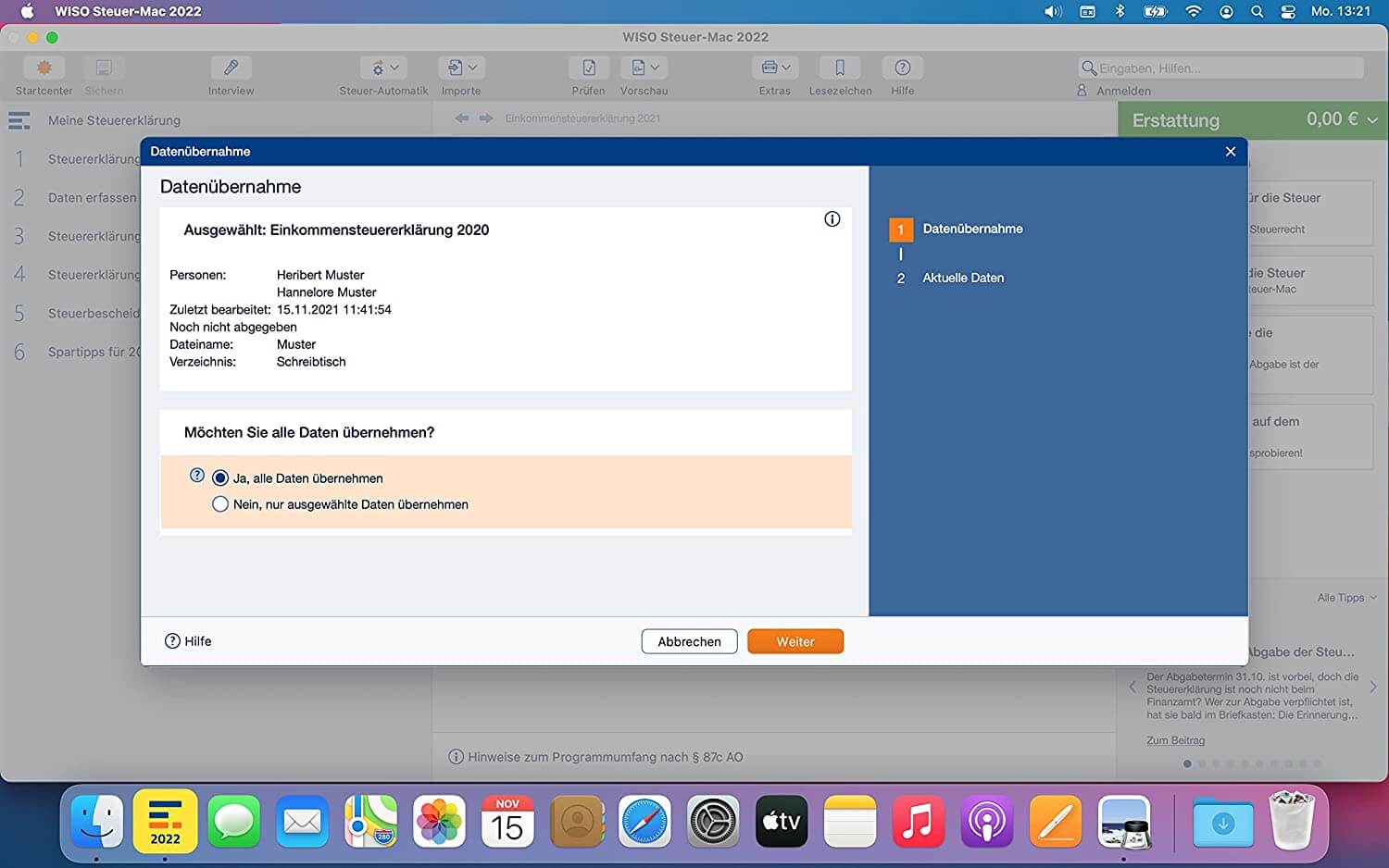 WISO steuer:Mac 2022