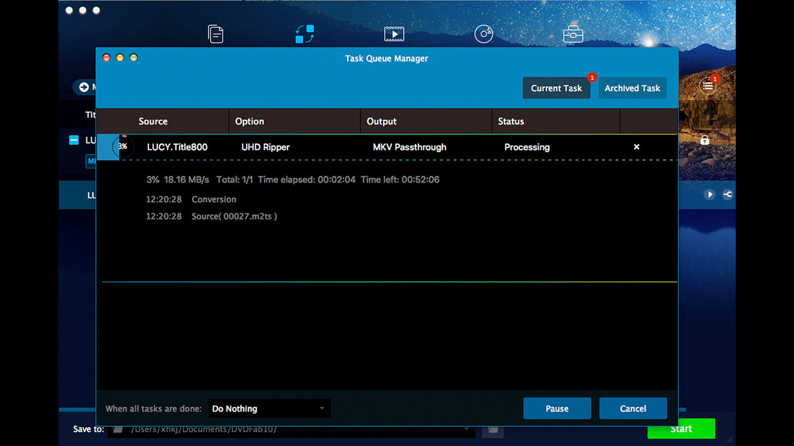 DVDFab UHD Ripper, Mac