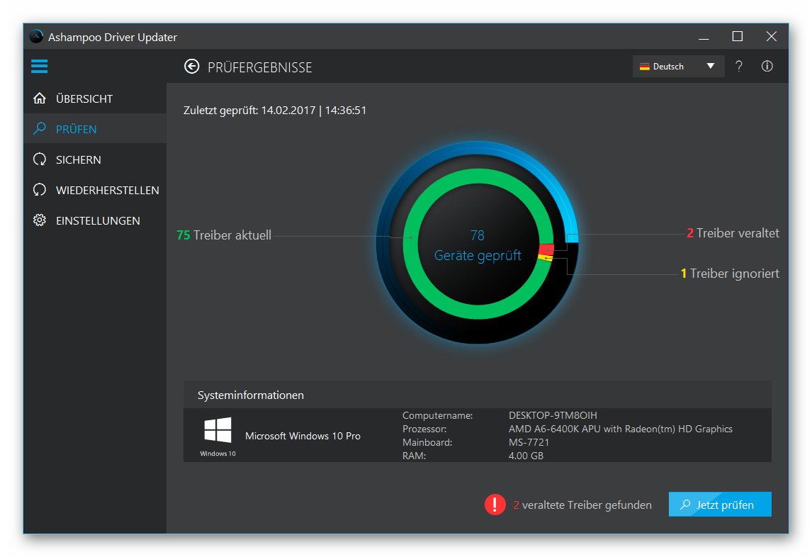 Ashampoo Driver Updater