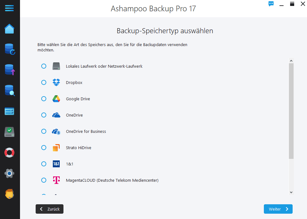 Ashampoo Backup Pro 17