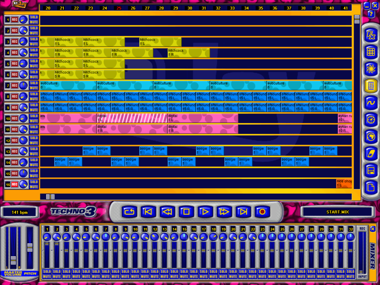 eJay Allstars Techno 3