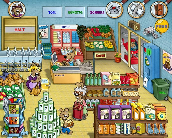 USM Emil und Pauline in der Stadt