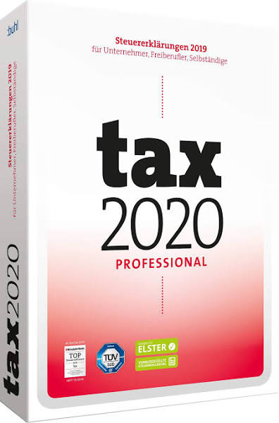 tax 2020 Professional, für die Steuererklärung 2019, Download
