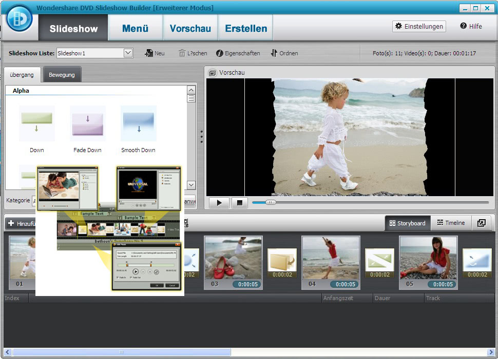 Wondershare DVD Slideshow Builder HD-Video Deluxe