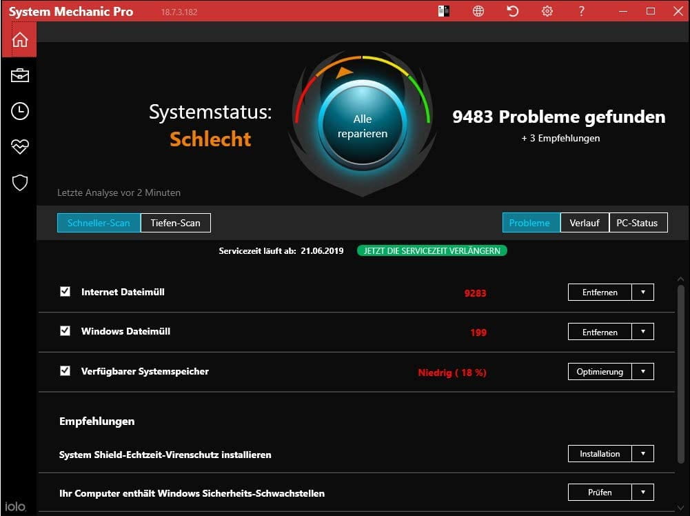iolo System Mechanic 2021 Professional