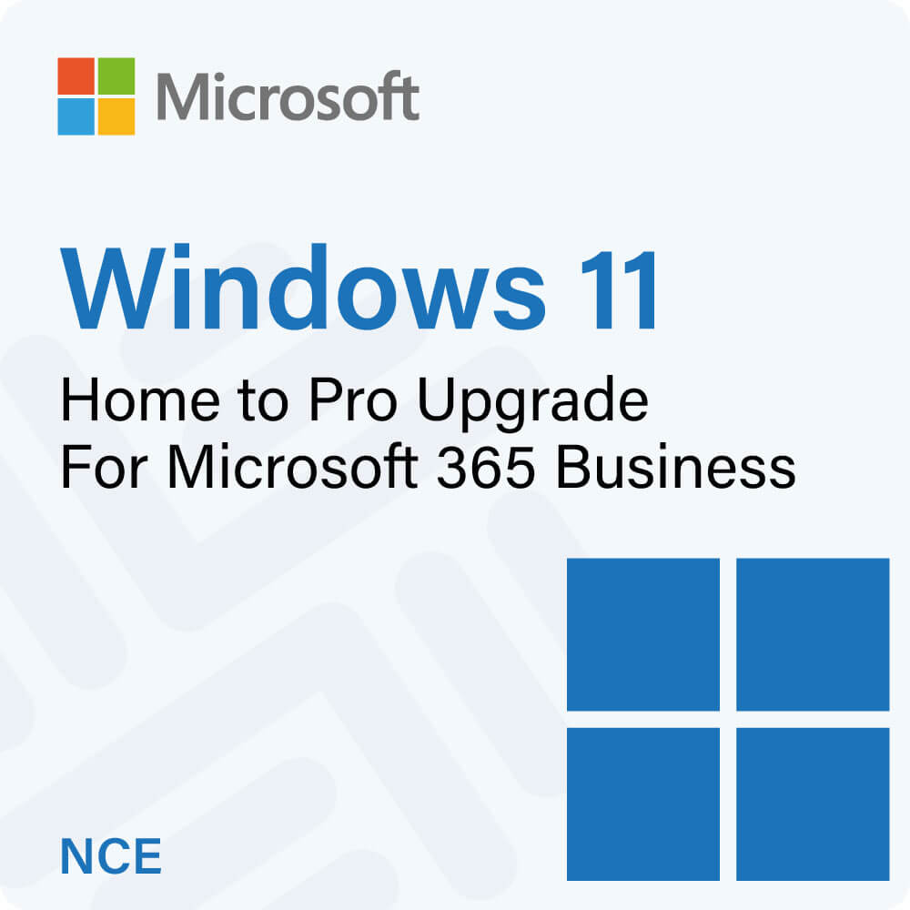 Windows 11 Home to Pro Upgrade for Microsoft 365 Business (NCE)