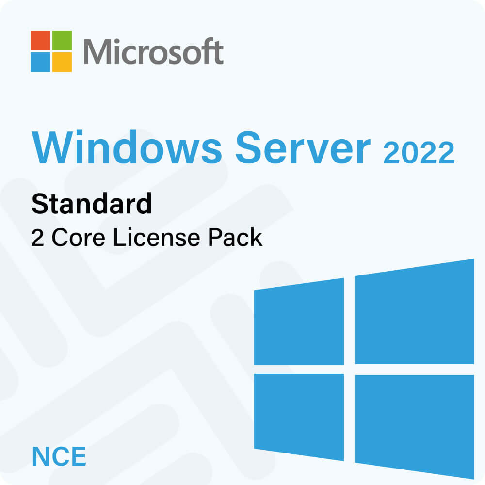 Windows Server 2022 Standard - 2 Core License Pack (NCE)