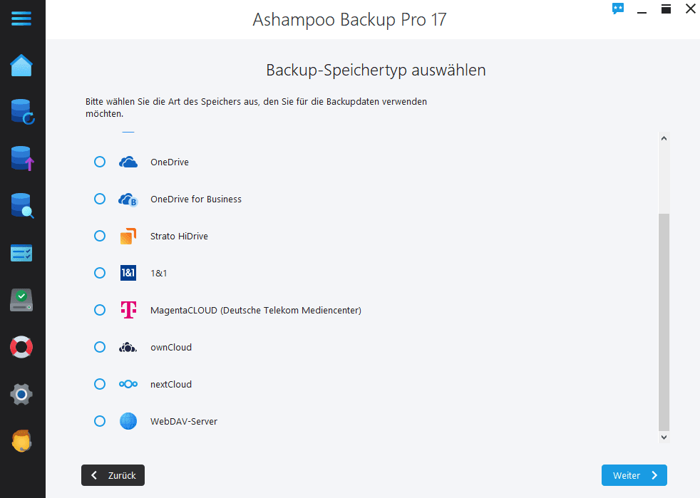 Ashampoo Backup Pro 17