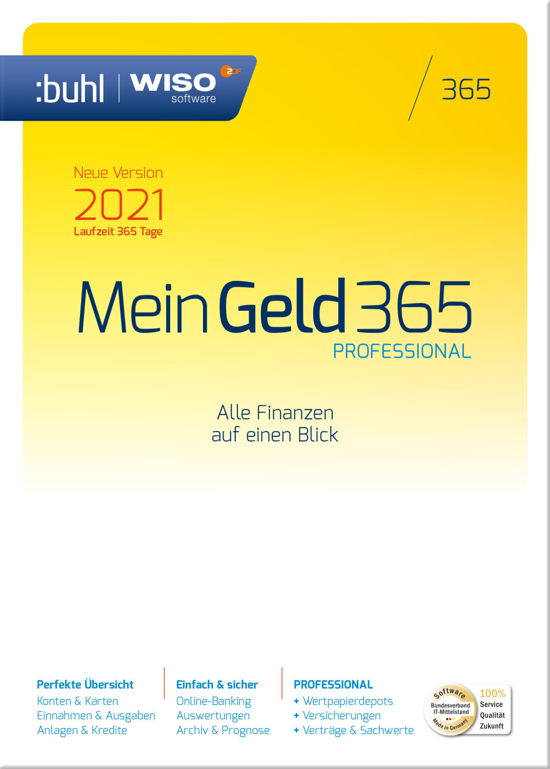WISO Mein Geld 365 (2021) Professional