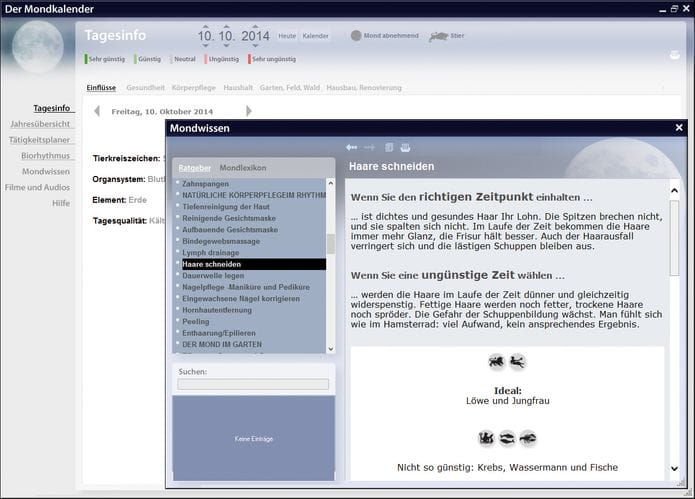 USM Der Mondkalender 3.0