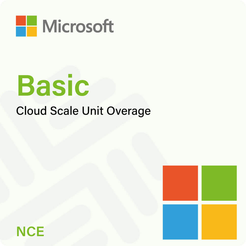 Basic Cloud Scale Unit Overage (NCE)