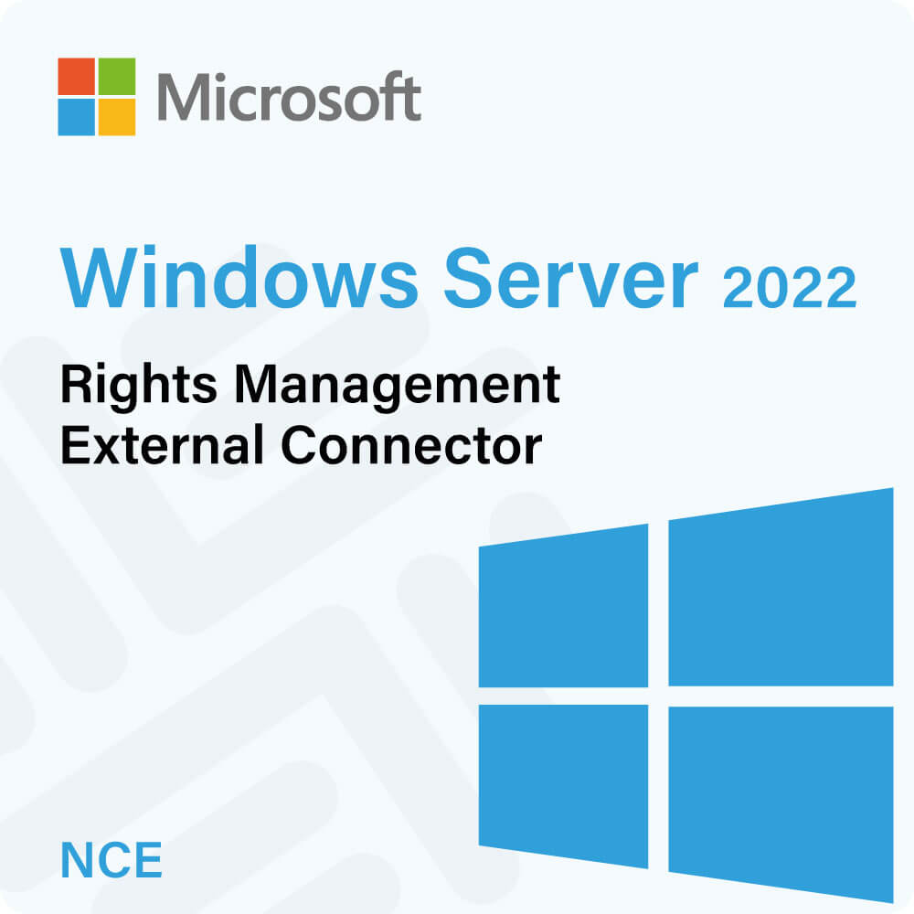 Windows Server 2022 Rights Management External Connector (NCE)