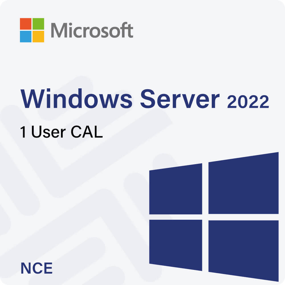 Windows Server 2022 - 1 User CAL (NCE)