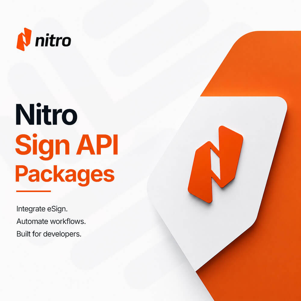 Nitro Sign API Packages