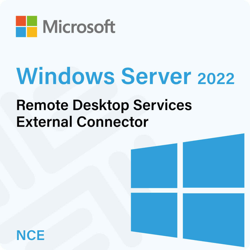 Windows Server 2022 Remote Desktop Services External Connector (NCE)