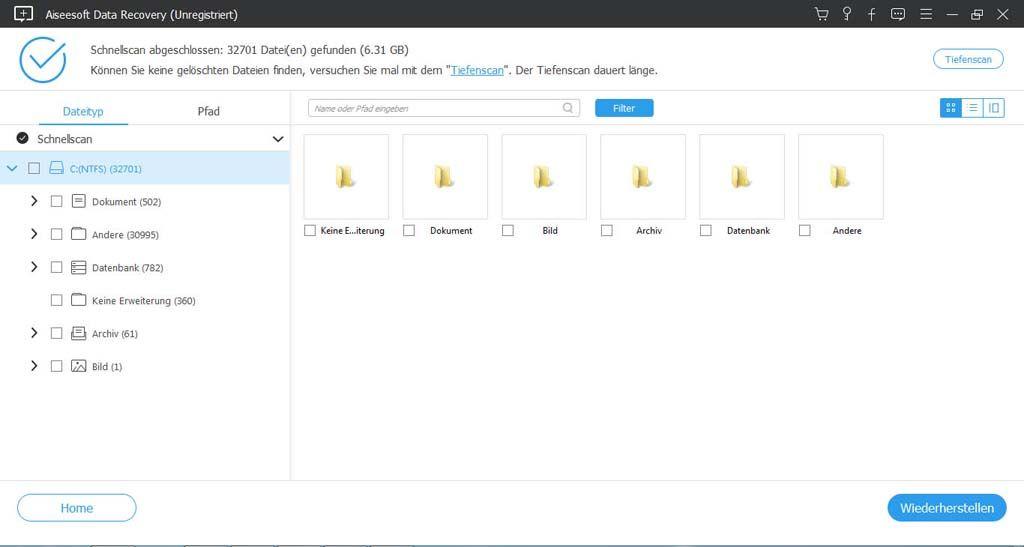 Aiseesoft Data Recovery