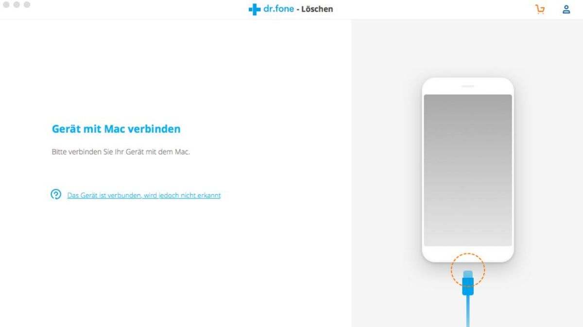 Wondershare Dr. Fone für iOS Toolkit (1 Jahr / 5 Geräte) - Mac