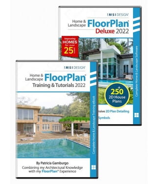 FloorPlan 2022 Deluxe & Training Bundle - Windows Version