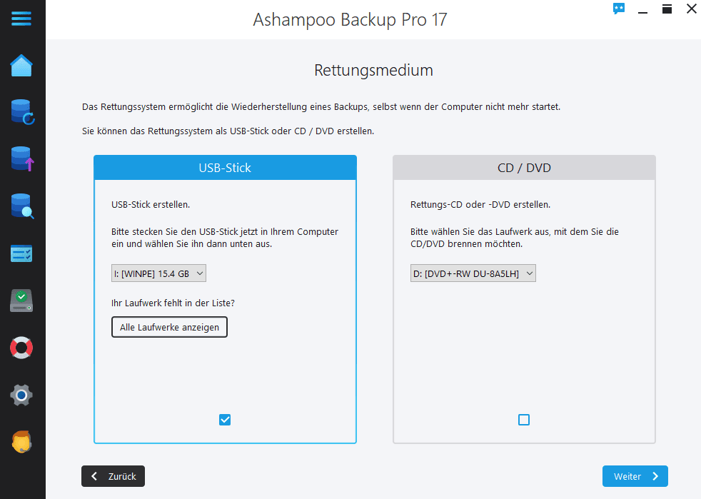 Ashampoo Backup Pro 17