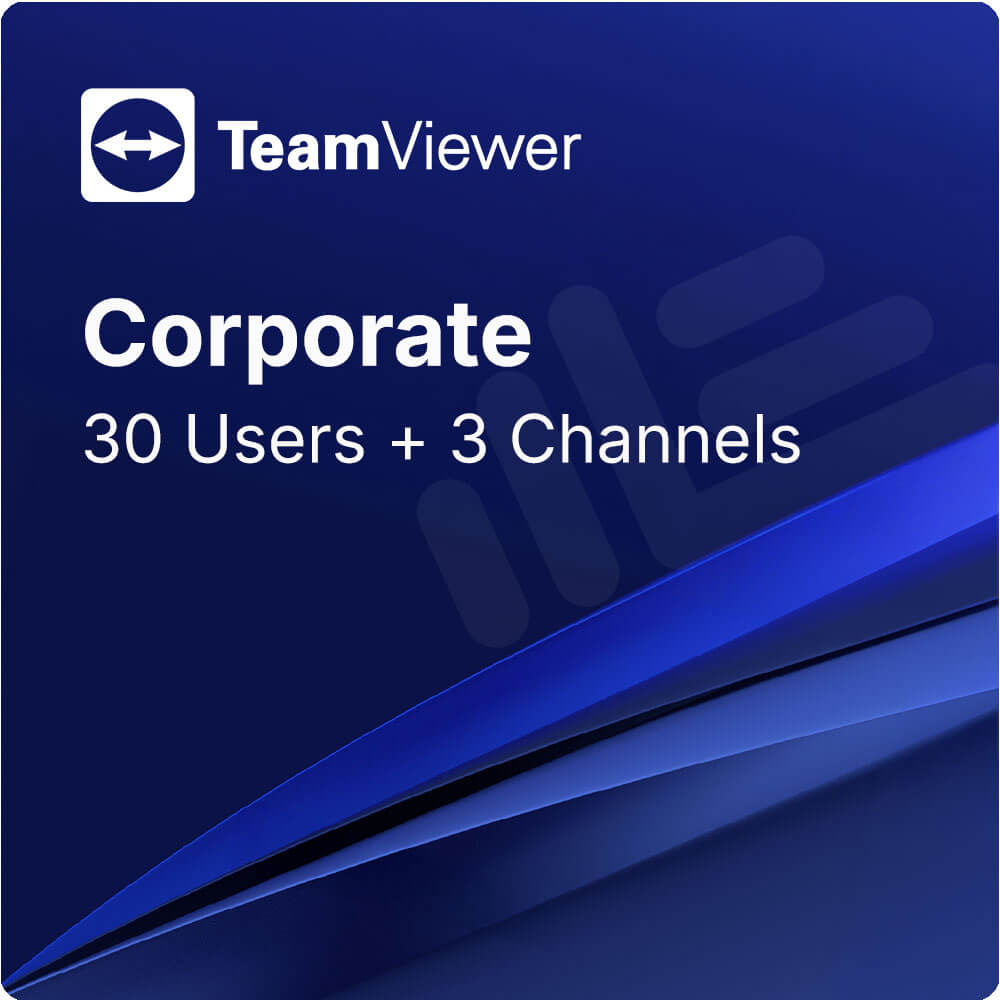 TeamViewer Corporate 30 Users + 3 Channels