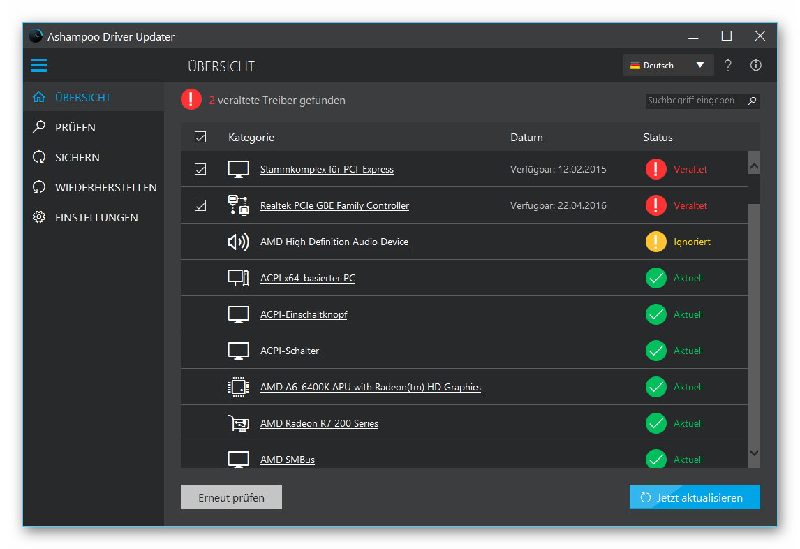 Ashampoo Driver Updater