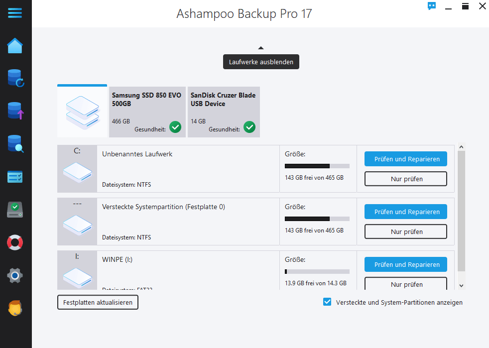 Ashampoo Backup Pro 17