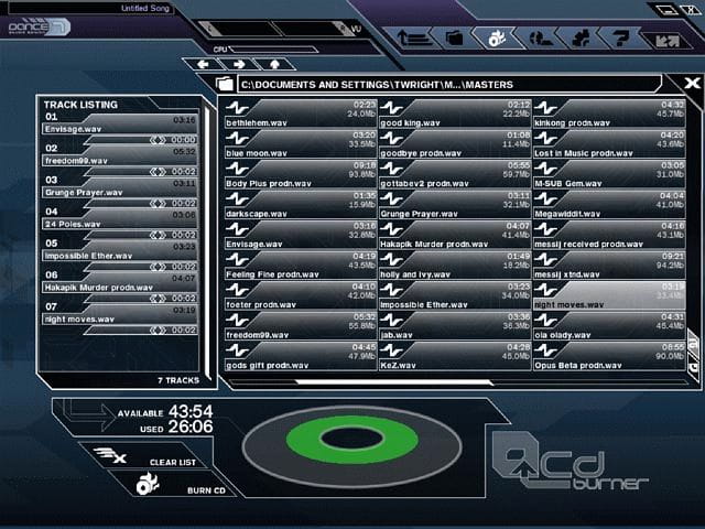 eJay Dance 7 Virtual Music Studio