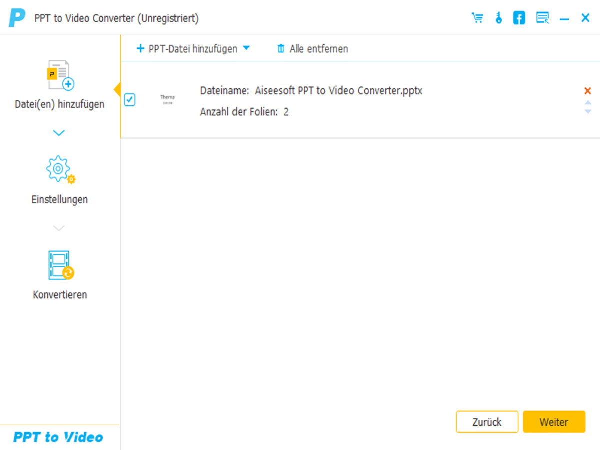 Aiseesoft PPT to Video Converter / 3PCs