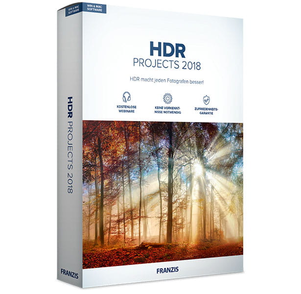 Franzis HDR projects 2018 Mac