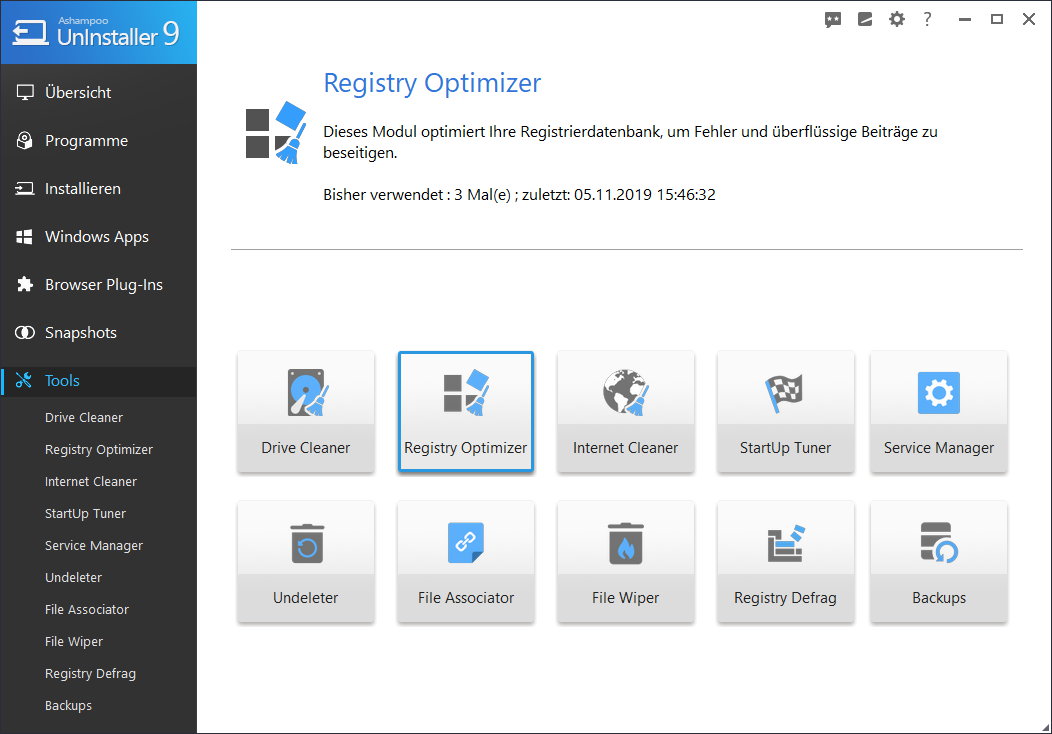 Ashampoo UnInstaller 9 Download