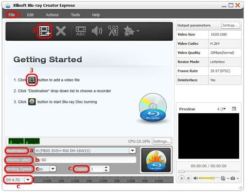 Xilisoft Blu-ray Creator
