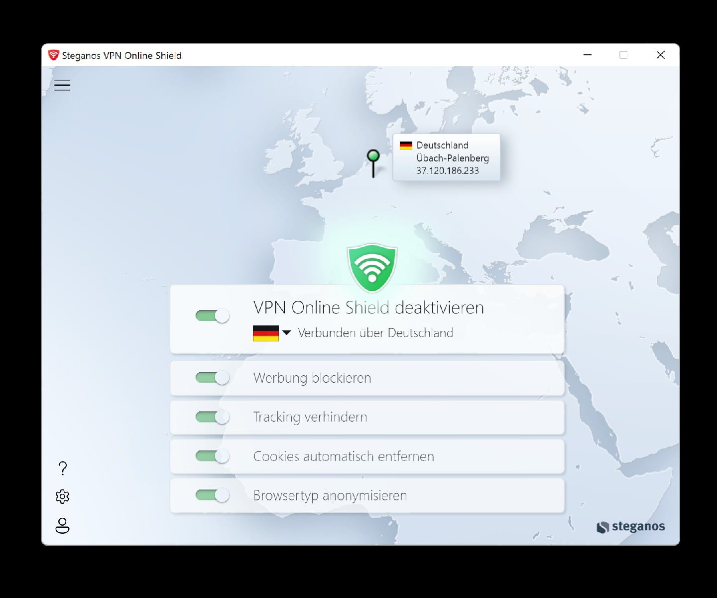 Steganos VPN Online Shield 2024