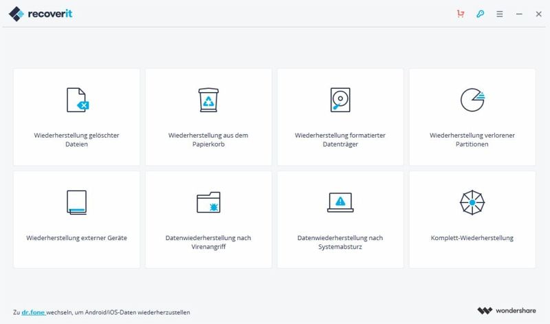 Wondershare Recoverit Essential